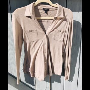 True Religion Button Up Top